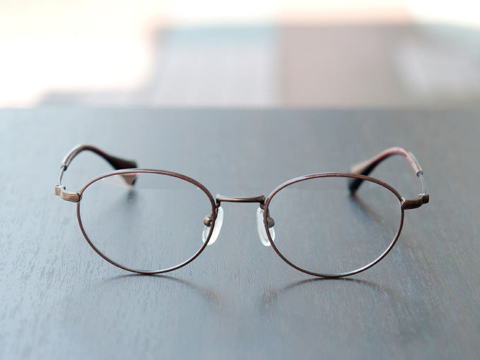 細身のフレームが好き！そんな方にぴったりのかわいいフレームです 