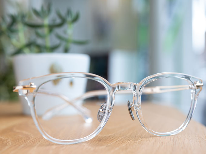 3種類の眼鏡フレーム(レンズあり) 語らう 